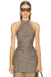 Mimchik Archer Top in Houndstooth FWRD at FWRD