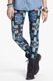 Mimi Chica Print Leggings at Nordstrom