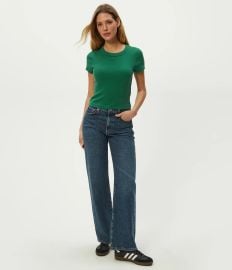 Mimi Cropped Tee at Michael Stars