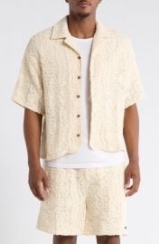 Mind Maze Cotton Blend Camp Shirt at Nordstrom Rack