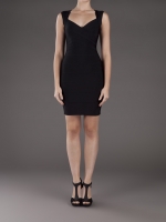 Mindy's Herve Leger dress at Farfetch