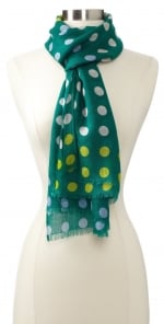 Mindy's polka dot scarf at Amazon