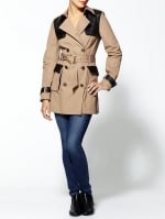 Mindy's trench coat at Piperlime at Piperlime