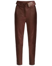 Minerva Leather Pants by Veronica Beard at Veronica Beard