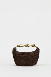 Mini Bag With Metallic Handle at Zara