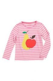 Mini Boden Stripy Appliqu Tee at Nordstrom