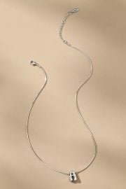 Mini Bubble Letter Monogram Necklace2 at Anthropologie