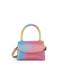 Mini Rainbow Leather Top Handle Bag by By Far at Saks Fifth Avenue