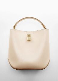 Mini Shopper With Rear Padlock at Mango