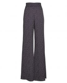 Minna Flared Polka Dot Trousers by Alexis at Intermix