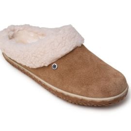 Minnetonka Womenx27s Spruce Suede Berber Lined Slippers 4611 Cinnamon - 7 Target at Target