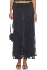 Mira Lace Skirt at Revolve