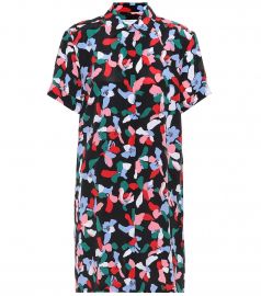 Mirelle printed silk dress at Mytheresa