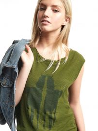 Mirrored Horse Graphic Tee at Gap