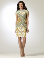 Mirrored Status Print Dress at Cache at Cache