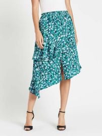 Misa Los Angeles Ellis Skirt - green Garmentory at Garmentory