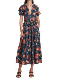 Mischa Floral Midi Dress at Saks Fifth Avenue