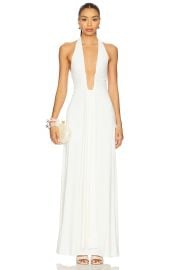 Misha Jennifer Maxi Dress In Ivory at Revolve