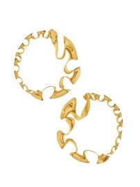 Misho Winter Flower Hoops at Misho