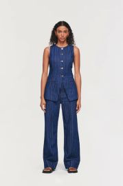 Miso Straight leg pinstripe jean ALIGNE at Aligne