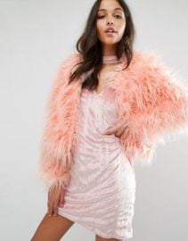 Missguided Faux Fur Jacket at asos com at Asos