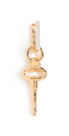 Missoma Gold Key Single Drop Earring at Shopbop