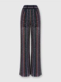 Missoni Long Pants In Herringbone Stripe Knit at Nordstrom