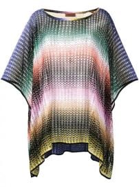 Missoni Mare Short zig-zag Stripe Poncho - Farfetch at Farfetch