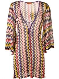 Missoni Mare zig-zag Pattern Beach Dress - Farfetch at Farfetch