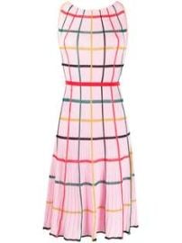 Missoni Plaid Pleated Dress at Farfetch