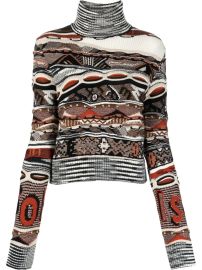 Missoni Roll neck knitted jumper at Farfetch