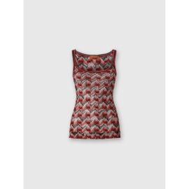 Missoni Viscose Tank Top With Round Neckline at Nordstrom