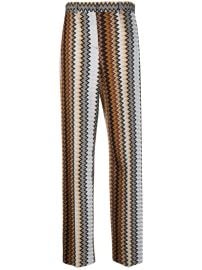 Missoni Zigzag Lurex wide-leg Trousers - Farfetch at Farfetch