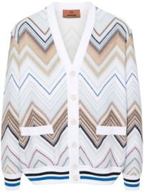 Missoni Zigzag woven knitted cardigan at Farfetch