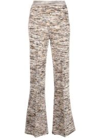 Missoni intarsia-knit Flared Trousers - at Farfetch