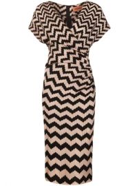 Missoni zig-zag Embroidered Midi Dress - Farfetch at Farfetch