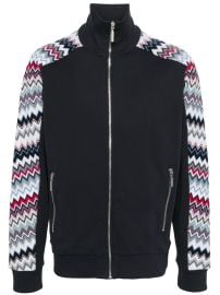 Missoni zigzag-panel Cotton Jacket - at Farfetch