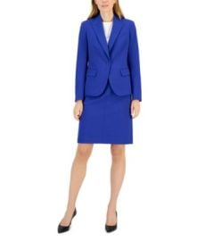 Missy Executive Collection Single-Button A-Line Skirt Suit Set, Created for Macy\'s at Macys