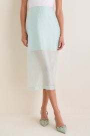 Mist Organza Christy Skirt Tuckernuck at Tuckernuck