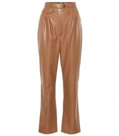 Mitsu high-rise cigarette pants at Mytheresa