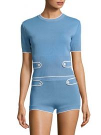 Miu Miu - Knit Crop Top at Saks Fifth Avenue