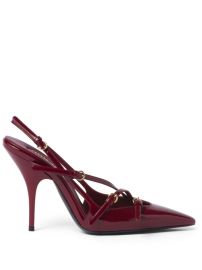 Miu Miu 105mm buckle-detail Slingblack Pumps - at Farfetch