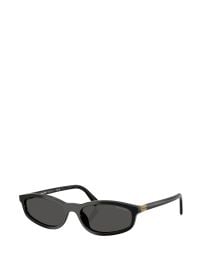 Miu Miu Eyewear round-frame Sunglasses Black at Farfetch