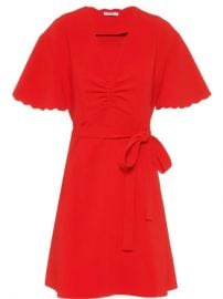 Miu Miu Faille Cady Dress - Farfetch at Farfetch