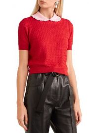 Miu Miu Fine Knit Top at The Outnet