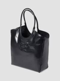 Miu Miu Ivy Leather Tote Bag | Saks Fifth Avenue at Saks Fifth Avenue