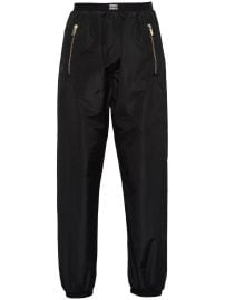 Miu Miu Logo waistband track pants at Farfetch