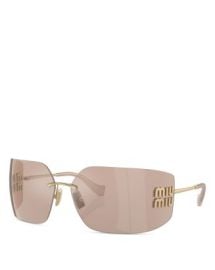 Miu Miu Metal Shield Sunglasses 80mm Bloomingdalex27s Jewelry amp Accessories at Bloomingdales