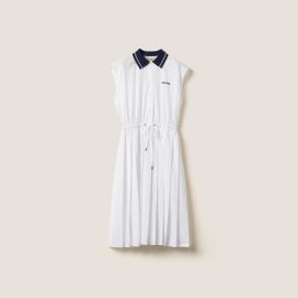 Miu Miu Poplin Dress at Miu Miu