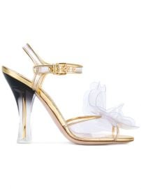 Miu Miu Transparent Gradient-effect Sandals at Farfetch